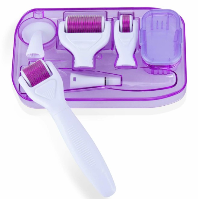 DermaKit 6-in-1 Derma Roller Kit Facial Microneedling Set