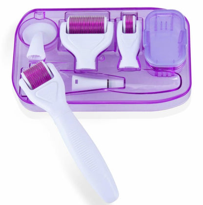 DermaKit 6-in-1 Derma Roller Kit Facial Microneedling Set