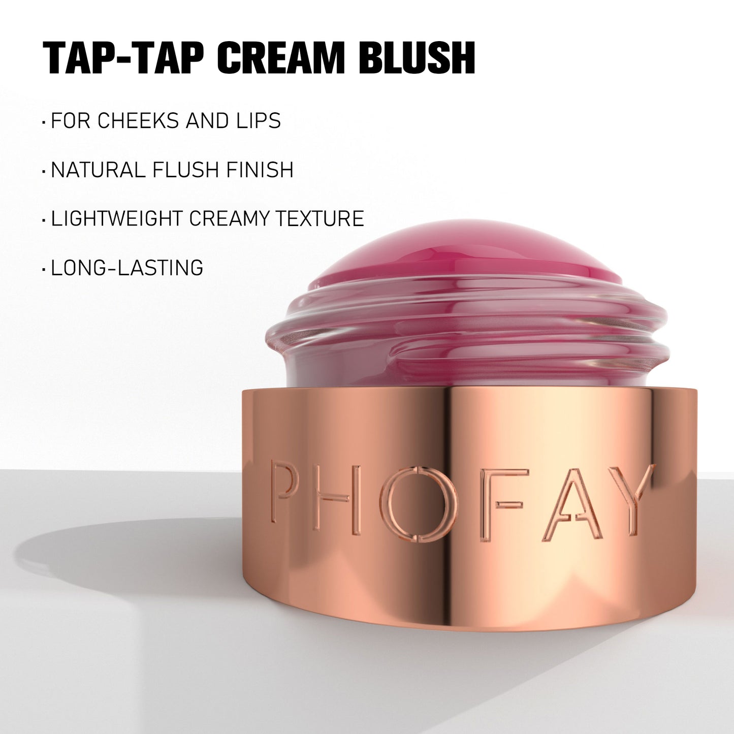 Mousse Blush Cream — Airy, Buildable Colour