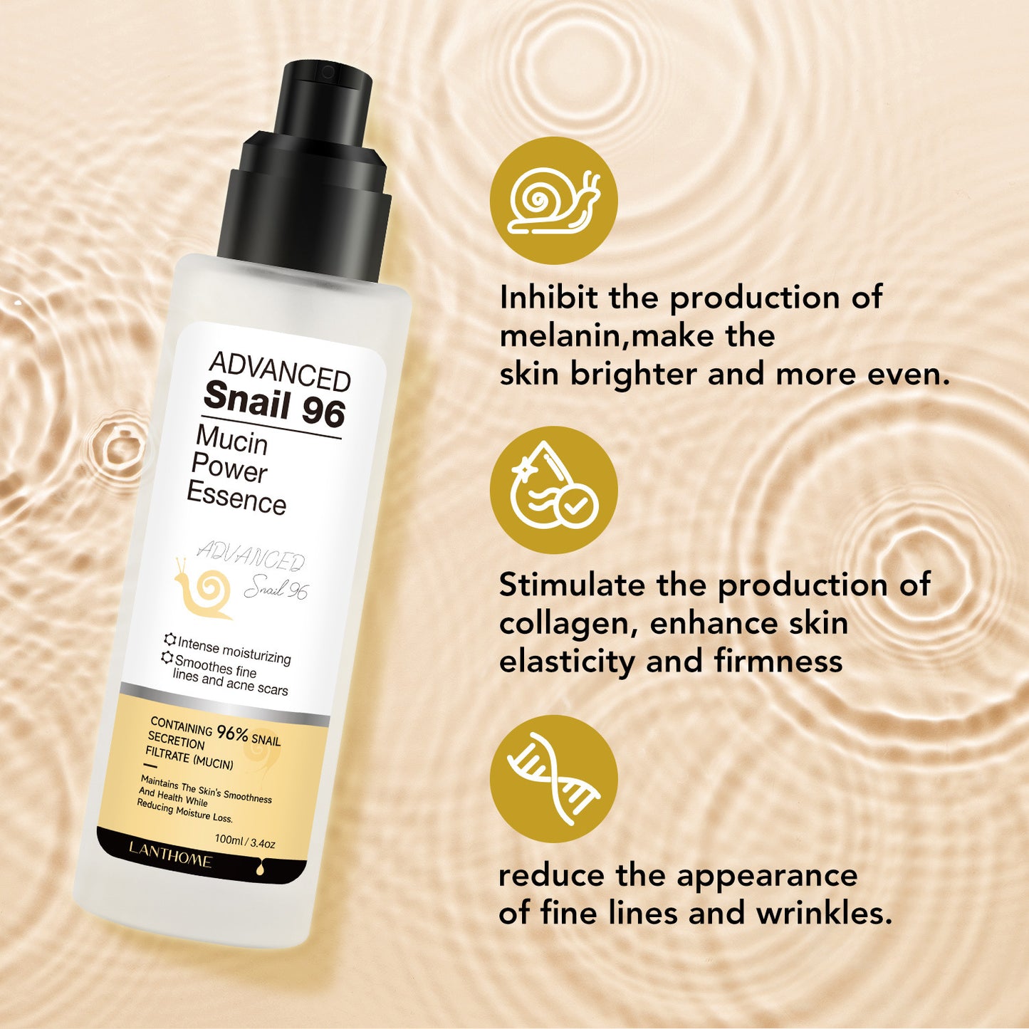Snail Mucin Serum — Deeply Moisturising Facial Care