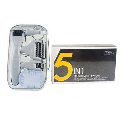 DermaKit 6-in-1 Derma Roller Kit Facial Microneedling Set