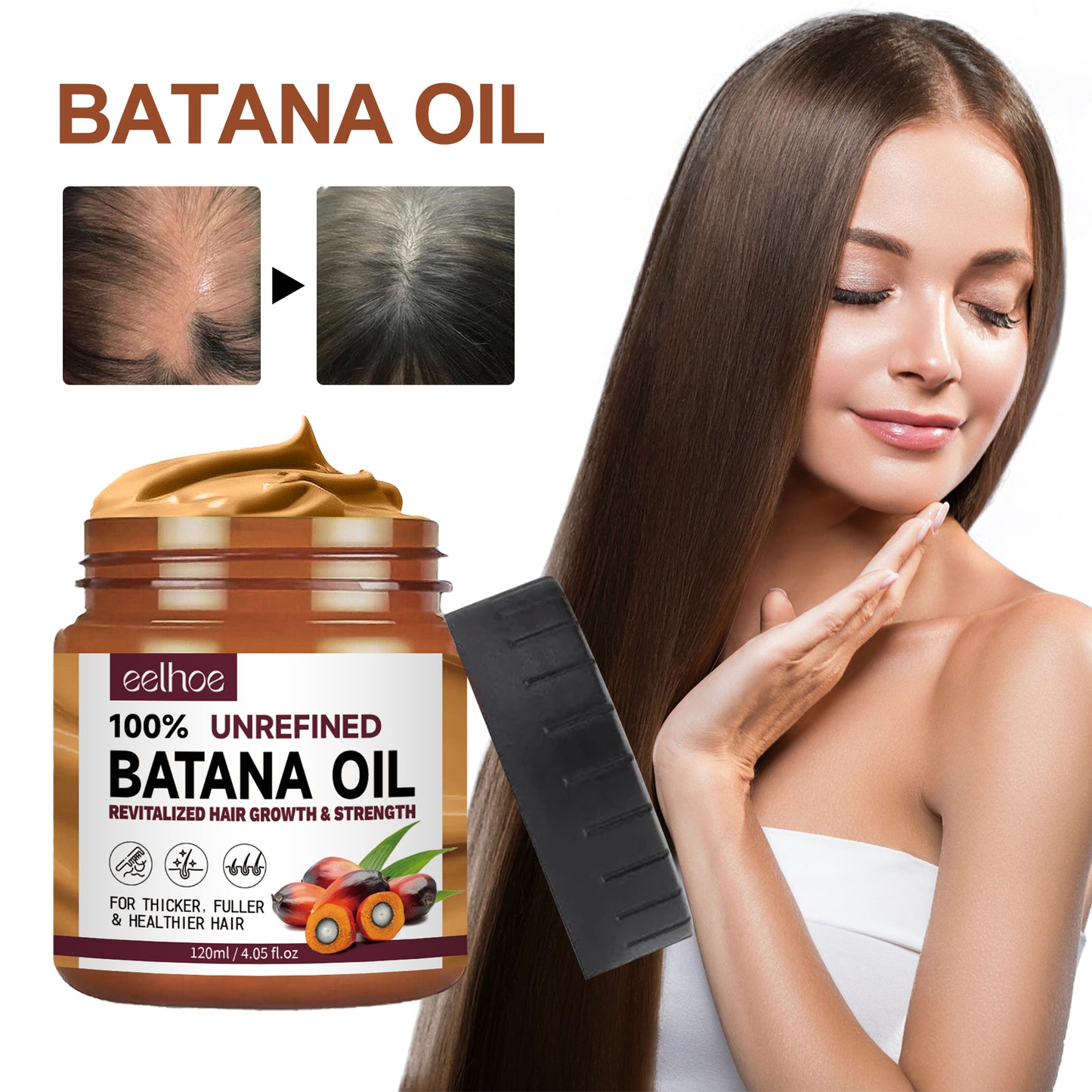 Batana Oil Hair Conditioner — Deep Nourishment & Repair