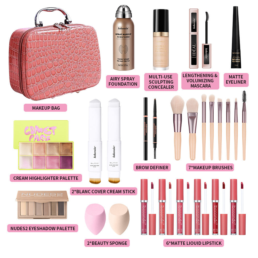 Complete Facial Beauty Makeup Tool Set