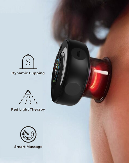 Red Light Electric Cupping Massager — Physiotherapy & Pain Relief