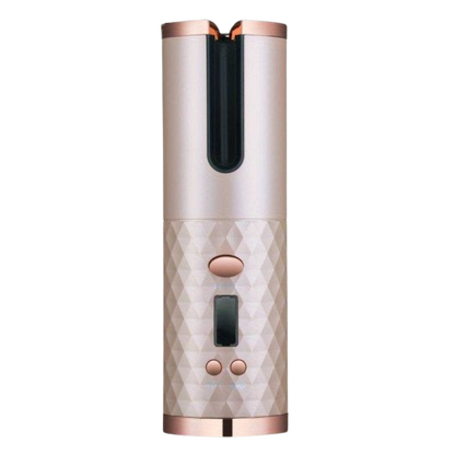 Portable Hair Curler — Cordless & Travel-Friendly - Rose Pink