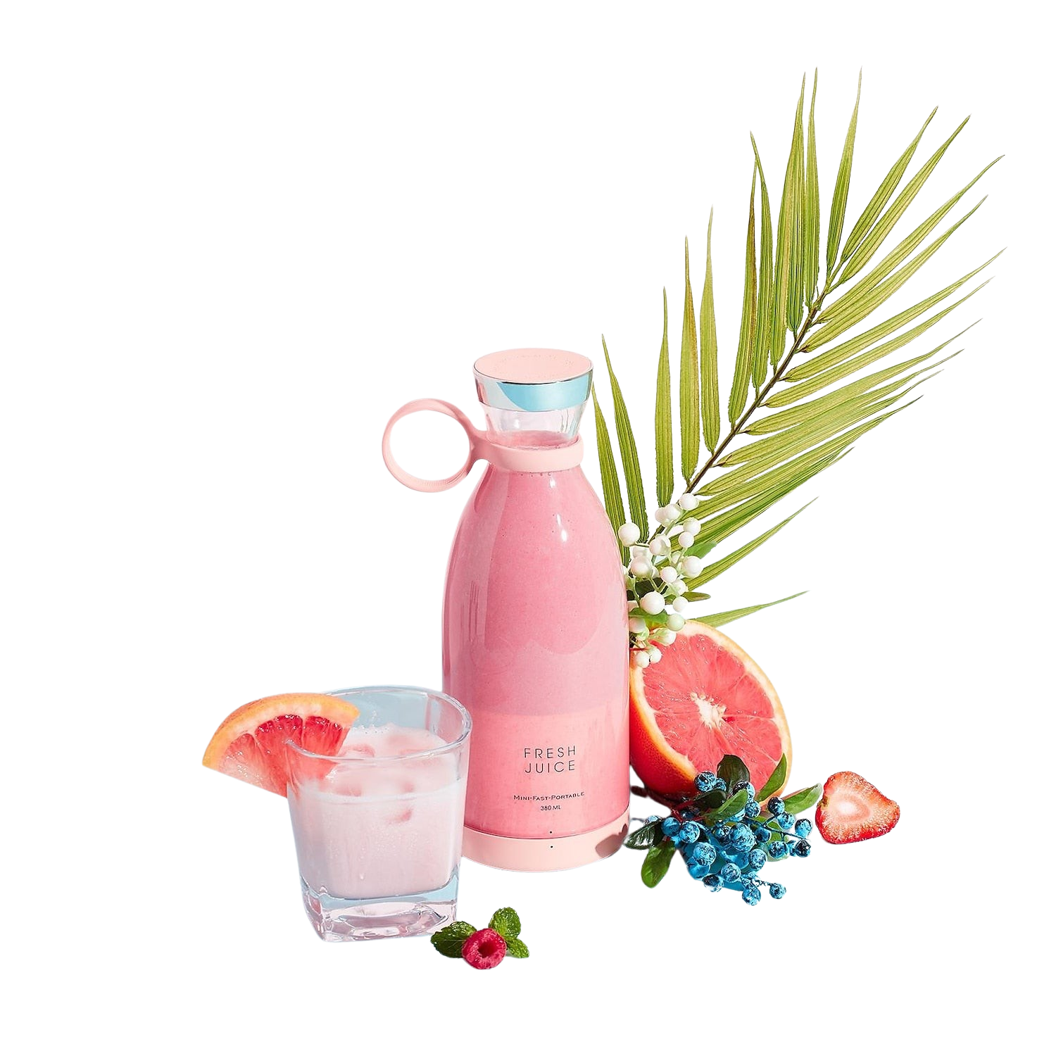 Blender Bottle — Leak-Proof Shaker for Protein & Smoothies - Pink