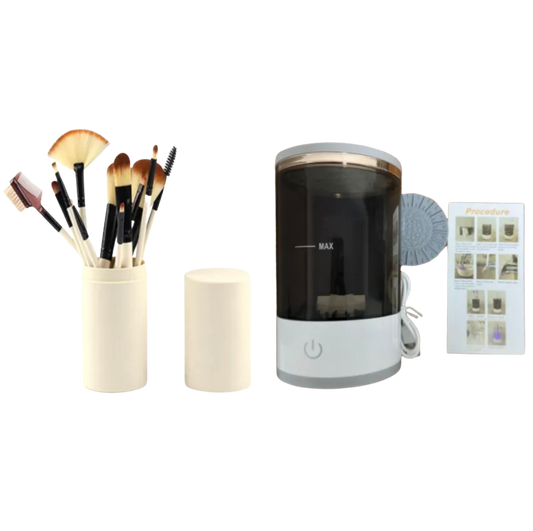 Electric Makeup Brush Cleaner - Clean Brushes, Cleaner Skin.
