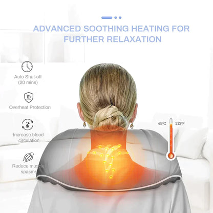 Multifunctional Shoulder and Neck Hot Compress Massager