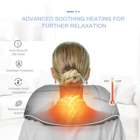 Multifunctional Shoulder and Neck Hot Compress Massager