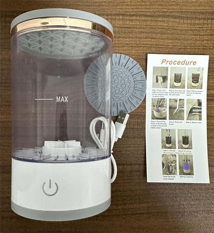 Electric Makeup Brush Cleaner - Clean Brushes, Cleaner Skin.