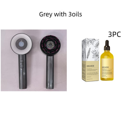 Infrared Scalp Massager Comb — Hair Care & Stimulation Set