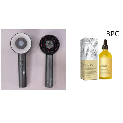 Infrared Scalp Massager Comb — Hair Care & Stimulation Set