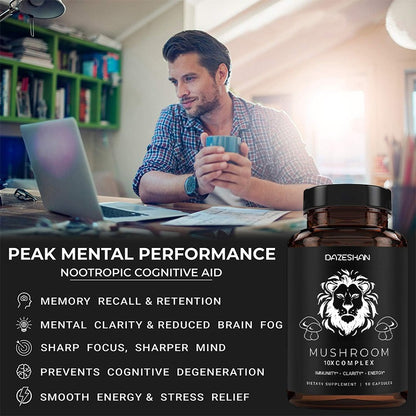 Lion's Mane Immunity Jelly Natural Mushroom Blend