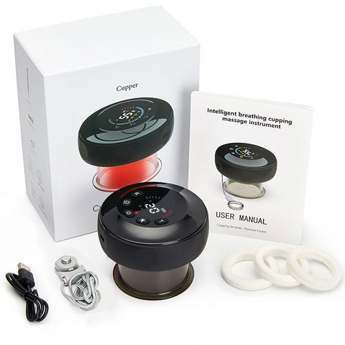 Red Light Electric Cupping Massager — Physiotherapy & Pain Relief