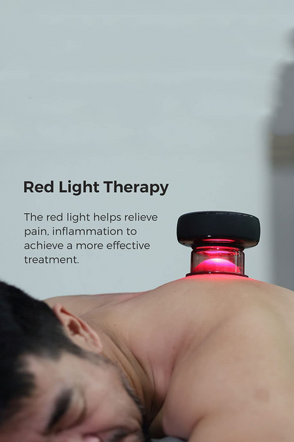 Red Light Electric Cupping Massager — Physiotherapy & Pain Relief
