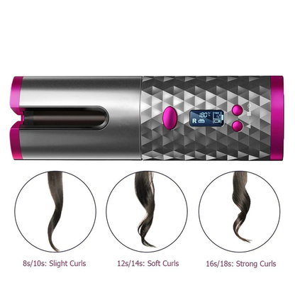 Portable Hair Curler — Cordless & Travel-Friendly